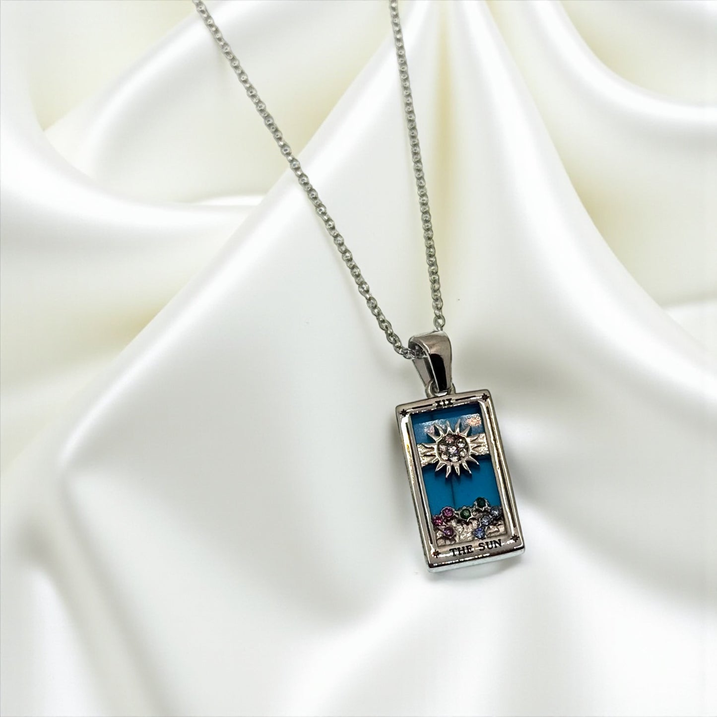 ✨ The Sun – Silver Edition – Halskette