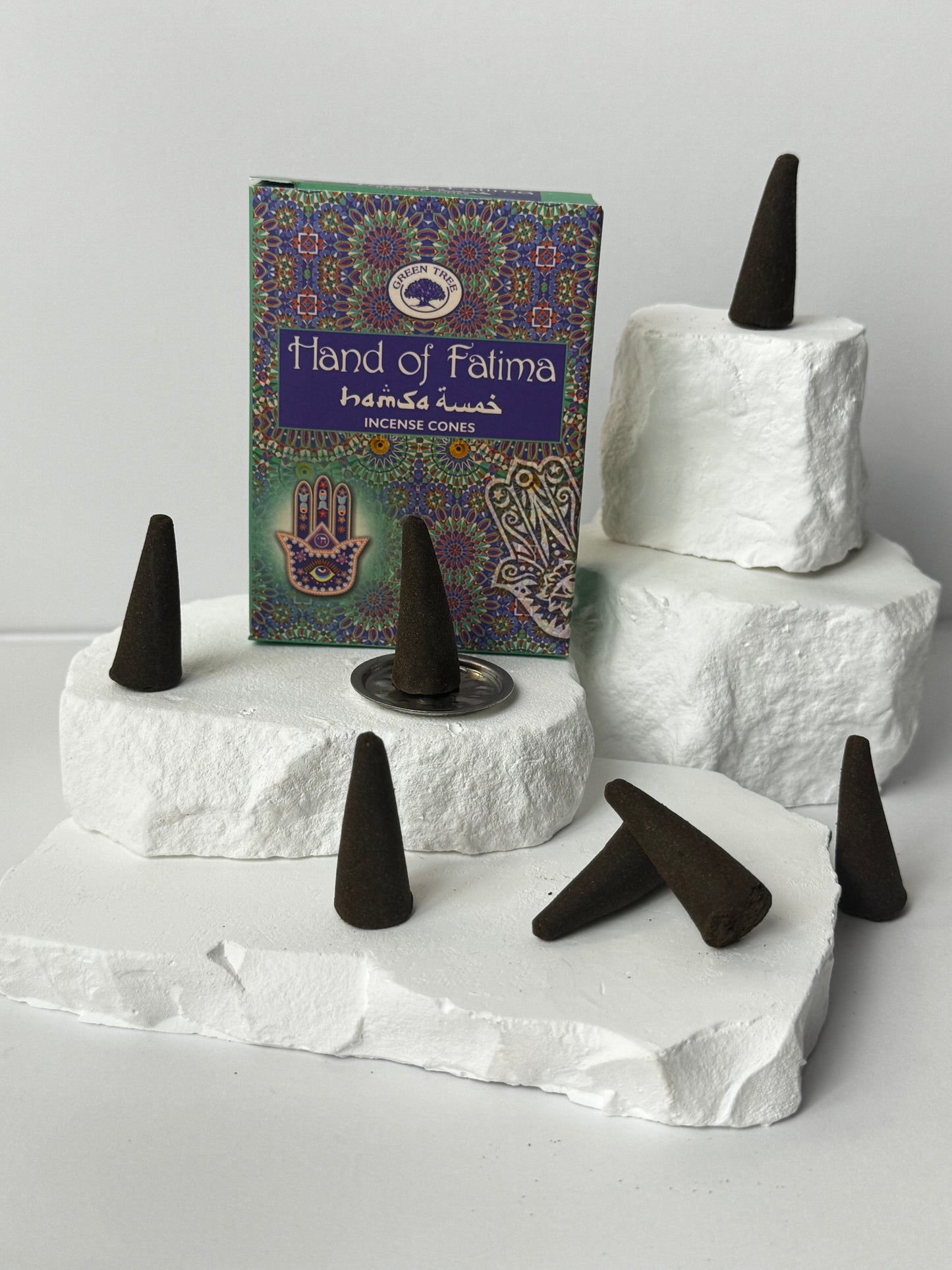 Hand of Fatima – Incense cones for protection & harmony