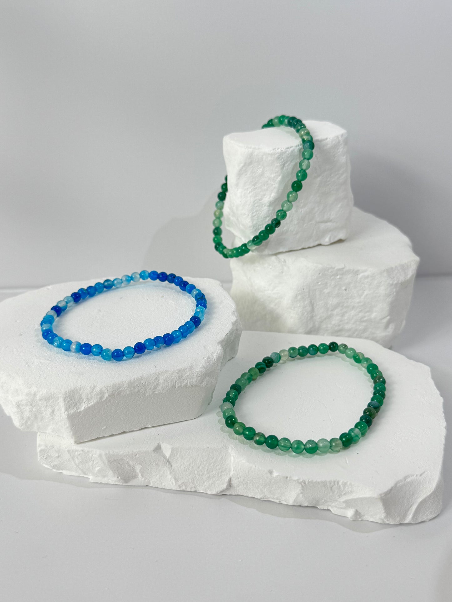 Dyed Agate Bracelet – “When you need creative energy, new impulses, and colorful lightness”