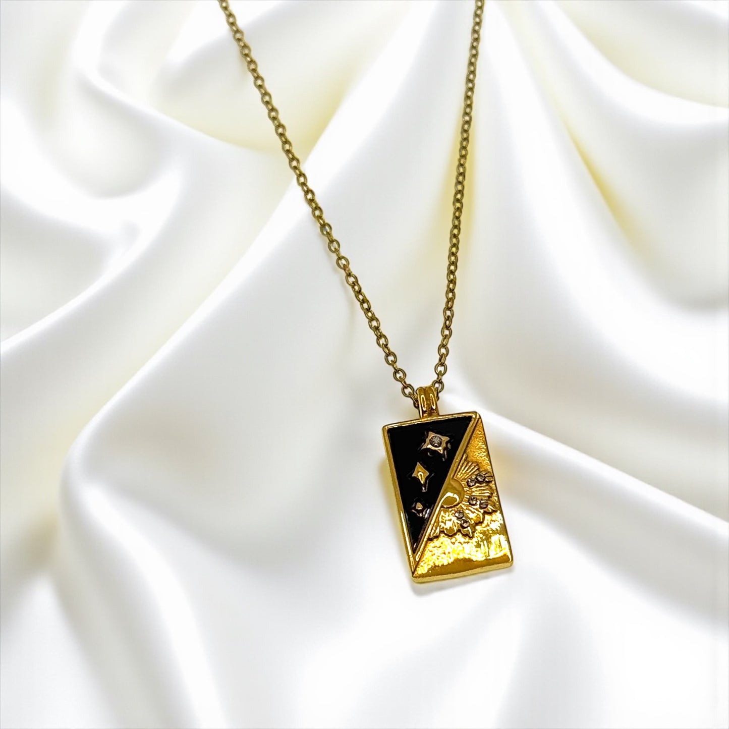 ✨ The Sun & Moon – Halskette