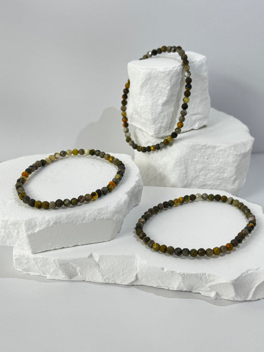 Bumble Bee Jasper Bracelet – “When you want to realign yourself, strengthen your courage, and get your energy moving”