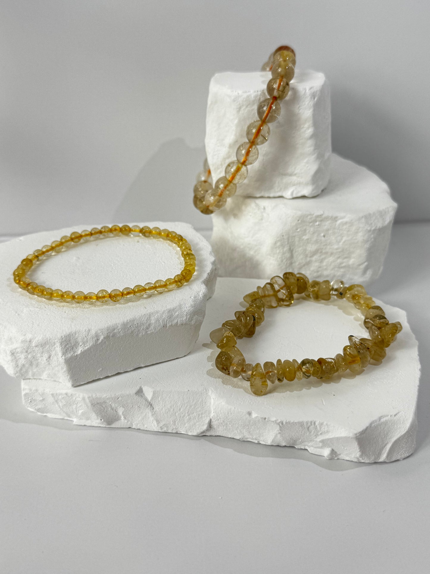 Rutilated Quartz (Gold) Bracelet – “If you seek clarity, cosmic connection, and inner alignment”