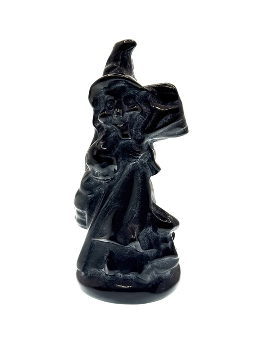🖤 Obsidian Hexe – Carving