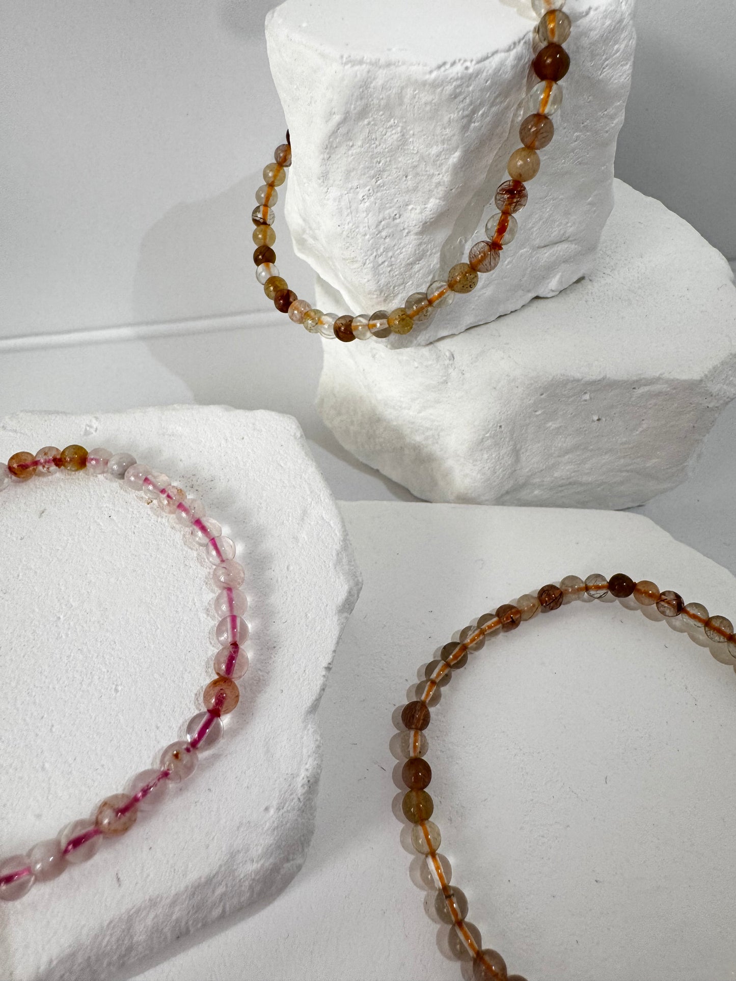 Mixed Rutilquarz Armband – „Wenn du Klarheit, Inspiration und innere Verbindung suchst“