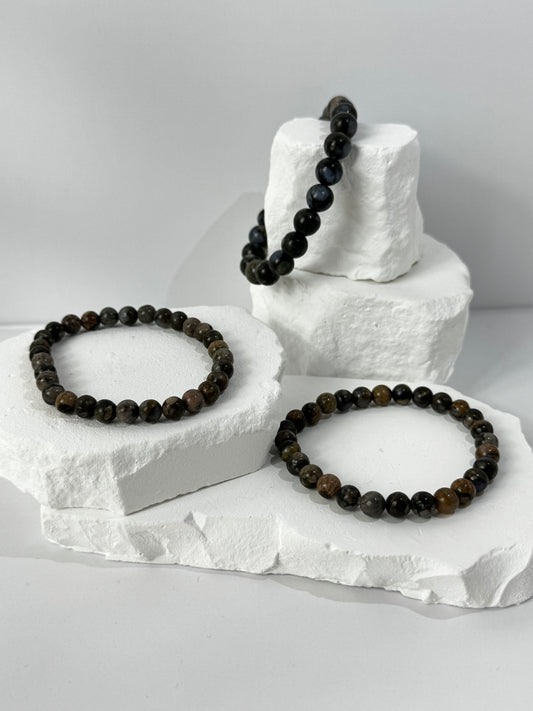 Vulcanite (Que Sera) Bracelet – “When the universe pulsates within you”