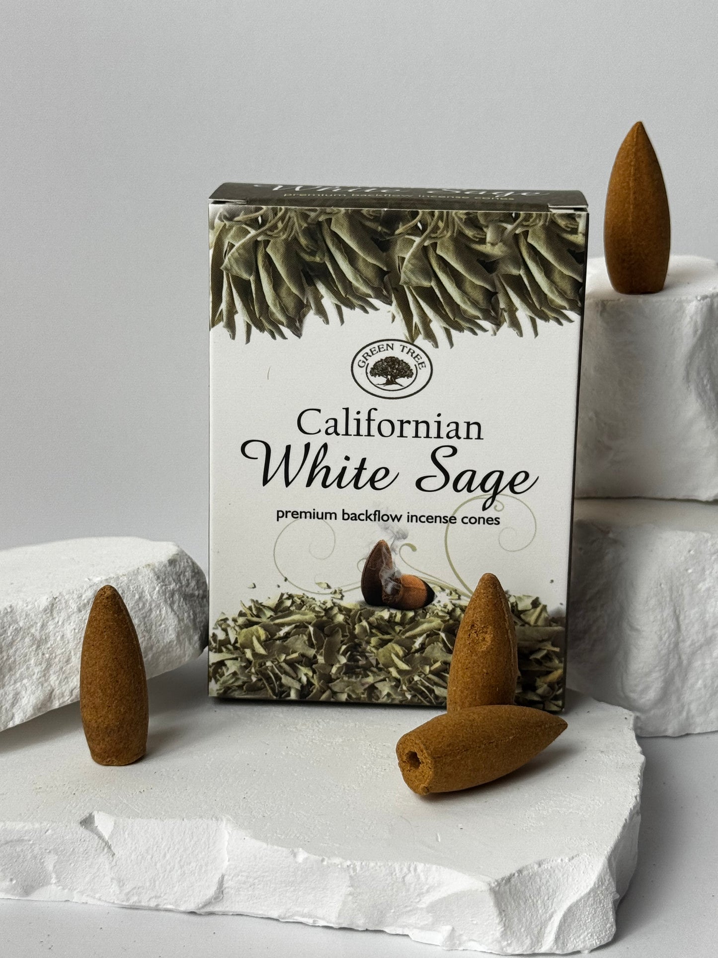 Californian White Sage – Backflow Räucherkegel
