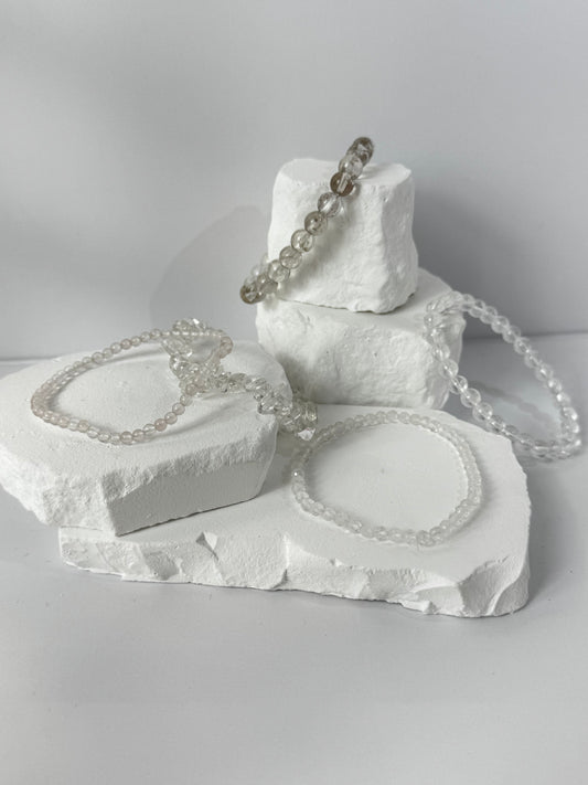 Bergkristall Armband – „Wenn Klarheit dich führt“