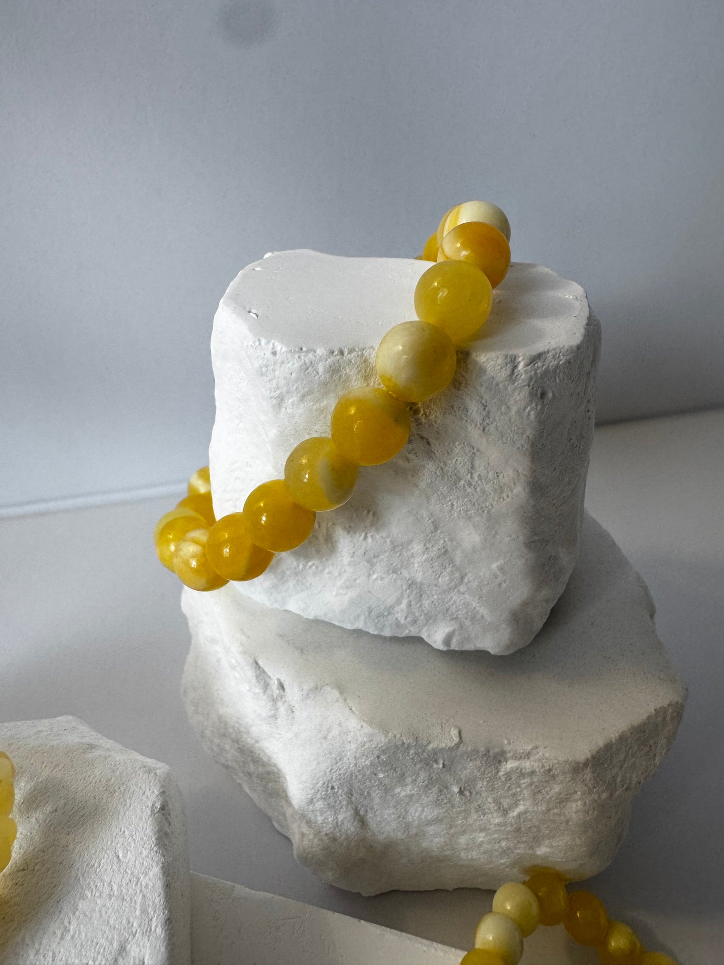 Orange Calcite Bracelet – “Sunshine for your soul”