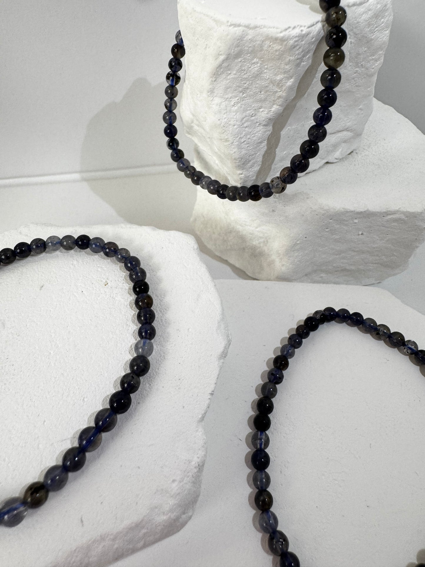 Cordierite (Iolite) Bracelet – “If you seek spiritual clarity, inner guidance, and mental freedom”