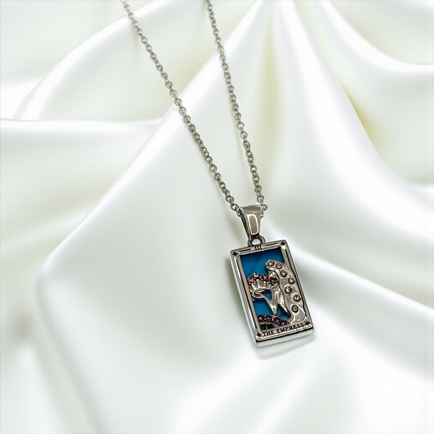 ✨ The Empress – Silver Edition – Necklace