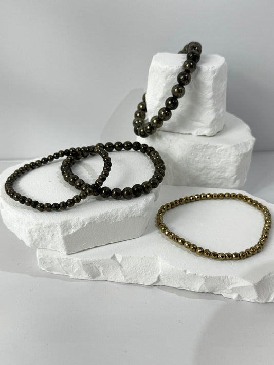 Pyrite Bracelet – “When Gold Spirit Strengthens You”