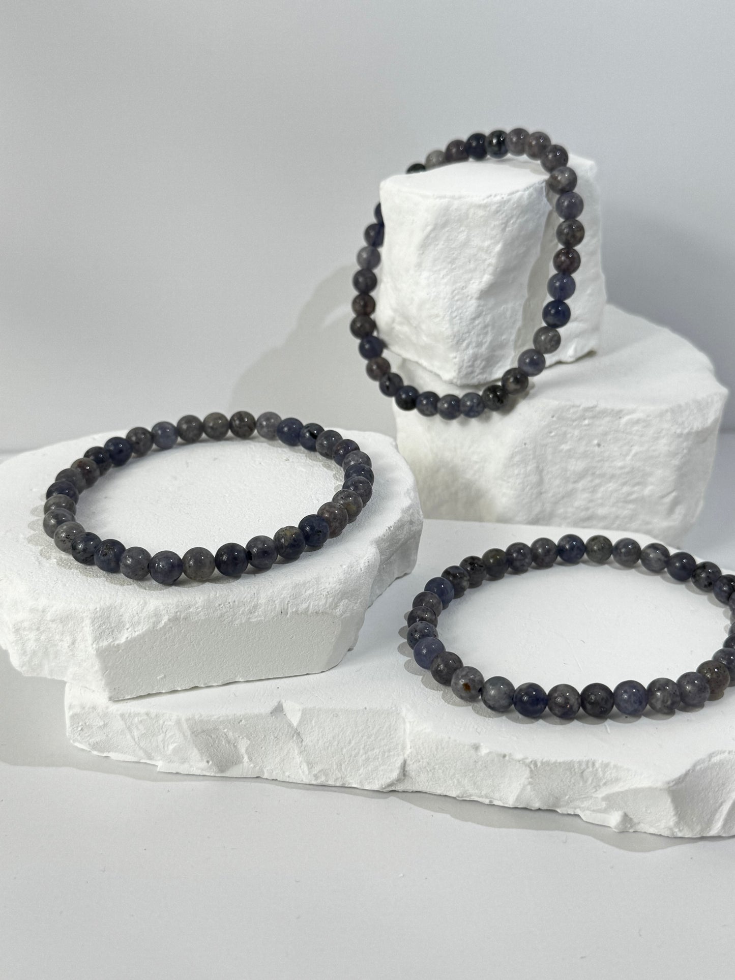 Cordierite (Iolite) Bracelet – “If you seek spiritual clarity, inner guidance, and mental freedom”