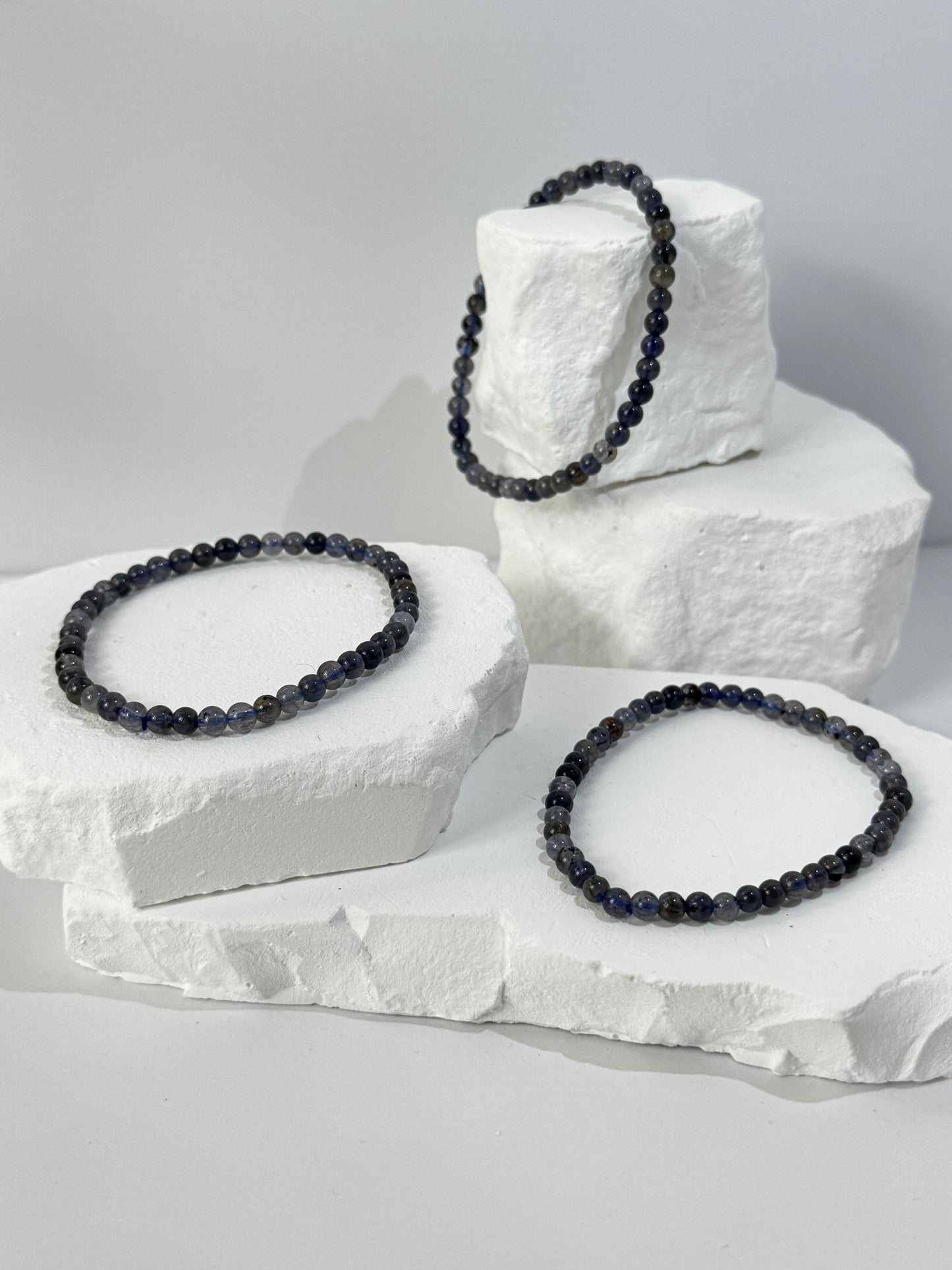 Cordierite (Iolite) Bracelet – “If you seek spiritual clarity, inner guidance, and mental freedom”
