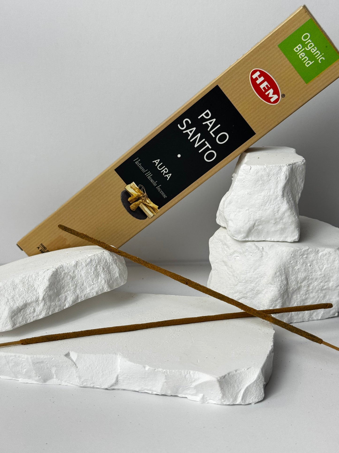 Palo Santo Aura – Organic Blend Räucherstäbchen