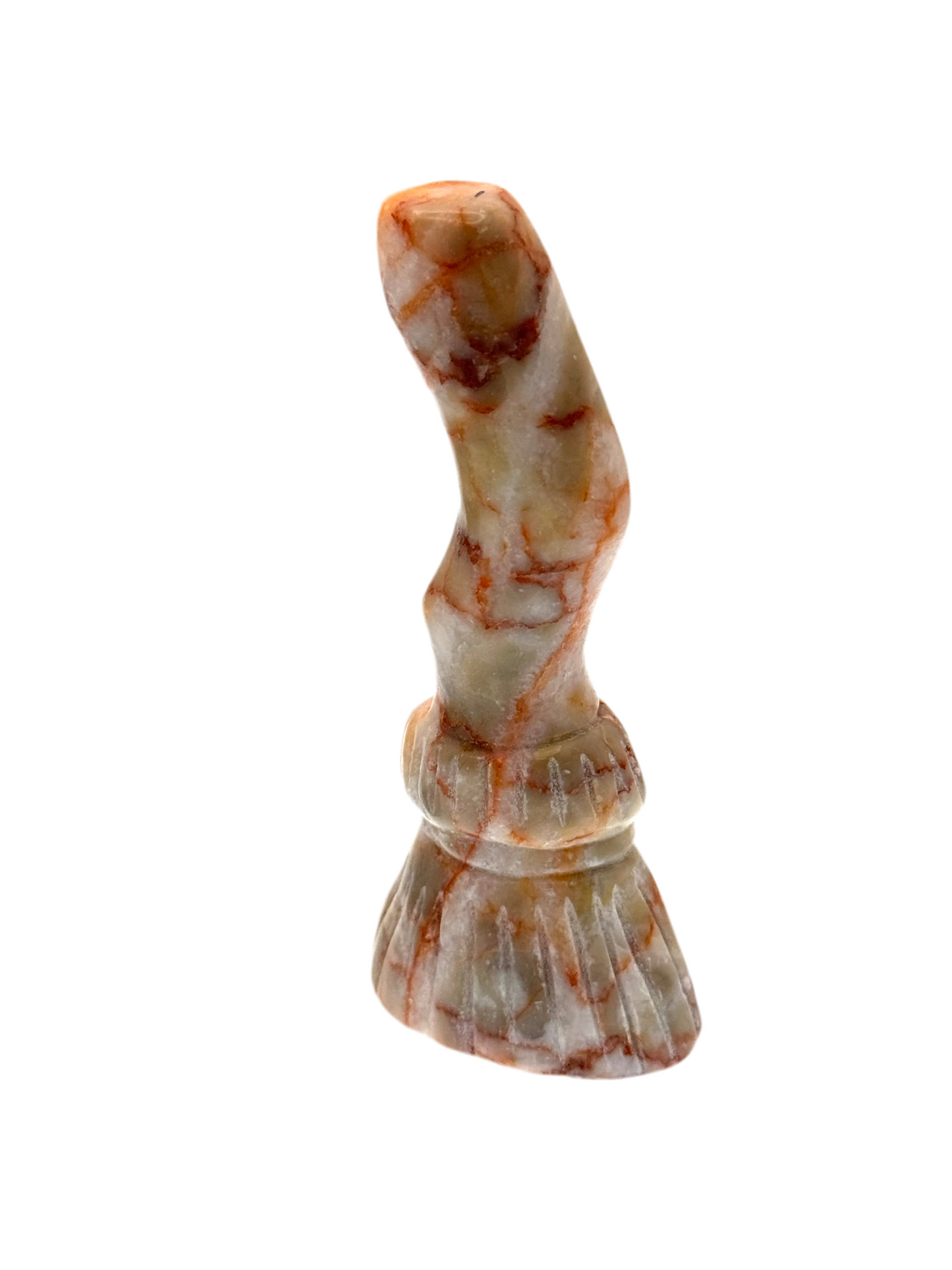 🕯️ Roter Venen Jaspis Set – Carvings