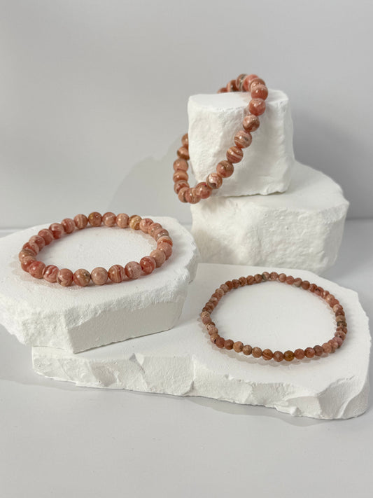 Rhodocrosite Bracelet – “If you seek deep self-love, emotional healing, and reconciliation with your inner child”