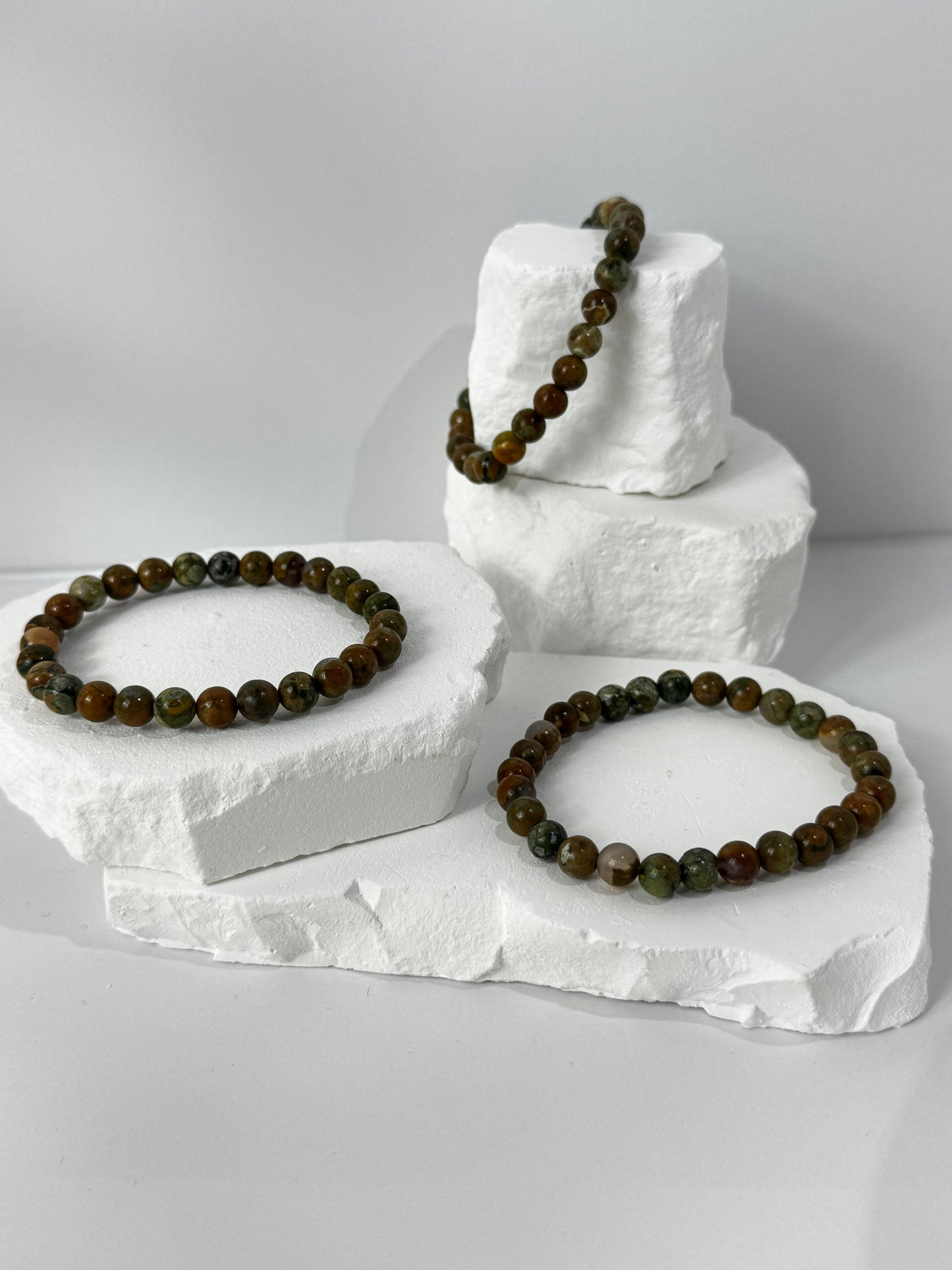 Rainforest Jasper Bracelet – “When nature speaks through you”