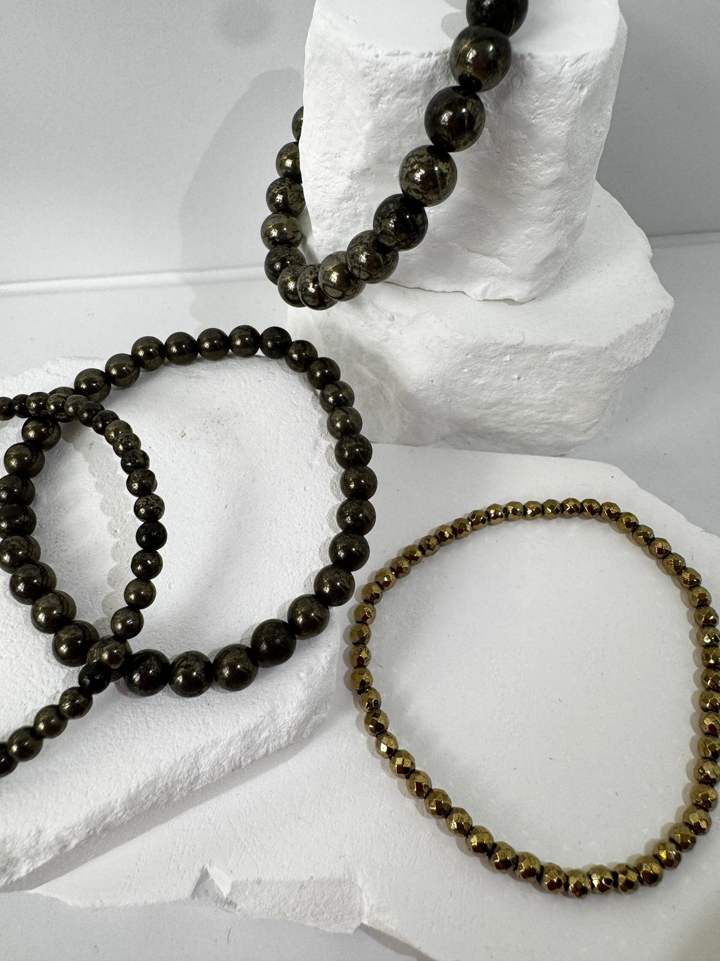 Pyrite Bracelet – “When Gold Spirit Strengthens You”