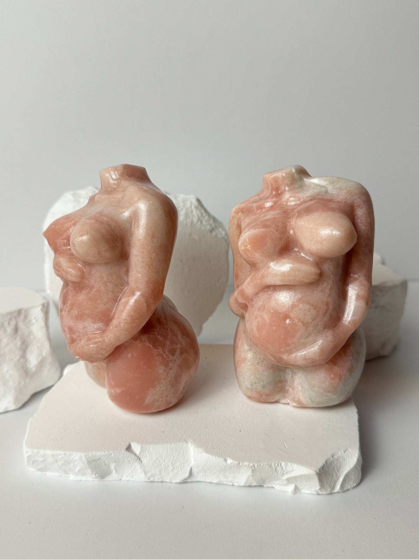 Pinker Andenopal – Schwangeren Body