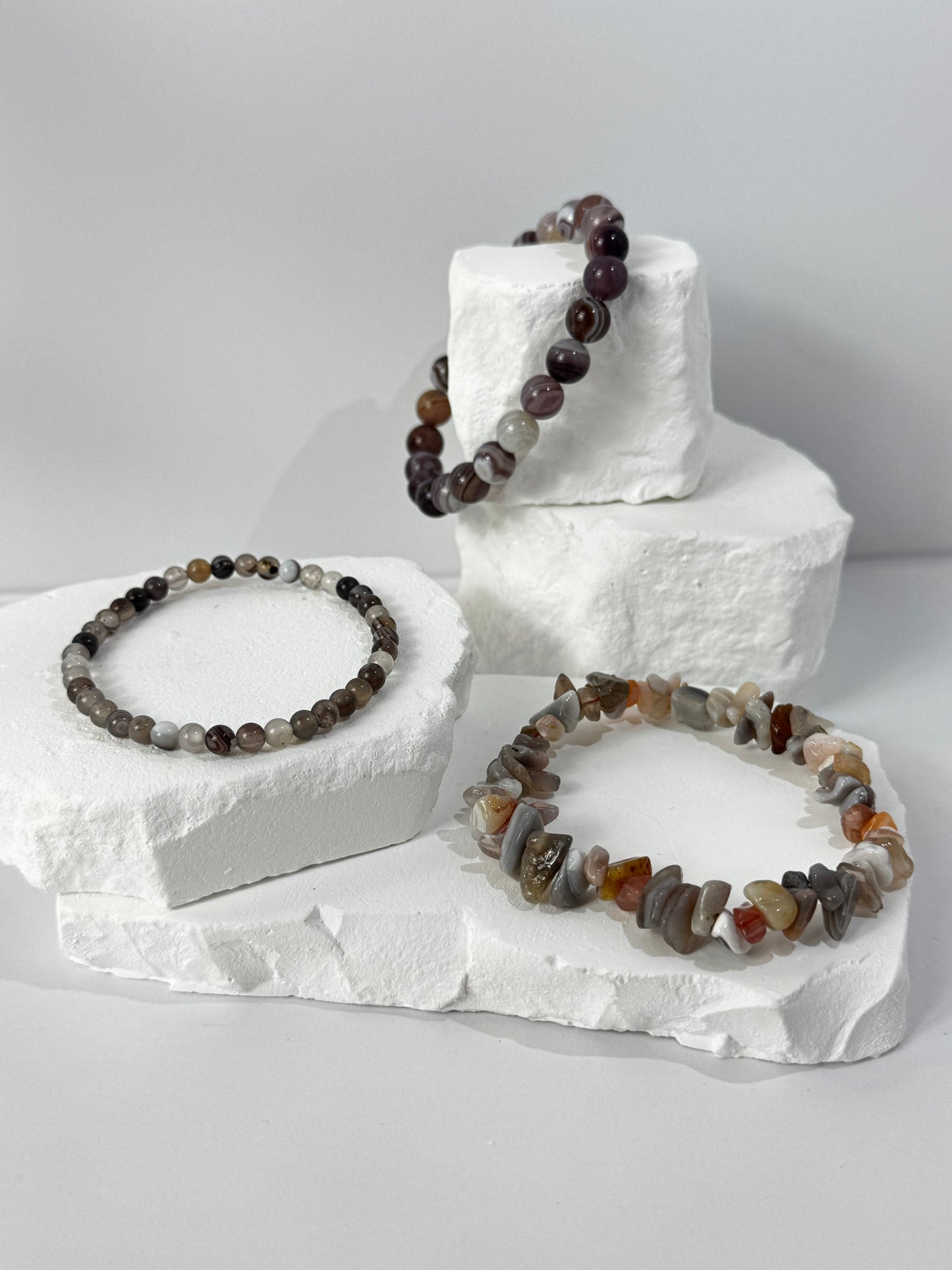 Botswana Achat Armband – „Wenn du emotionale Stärke, Schutz und sanfte Transformation suchst“