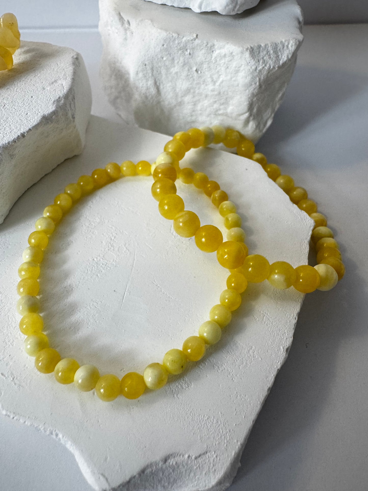 Orange Calcite Bracelet – “Sunshine for your soul”