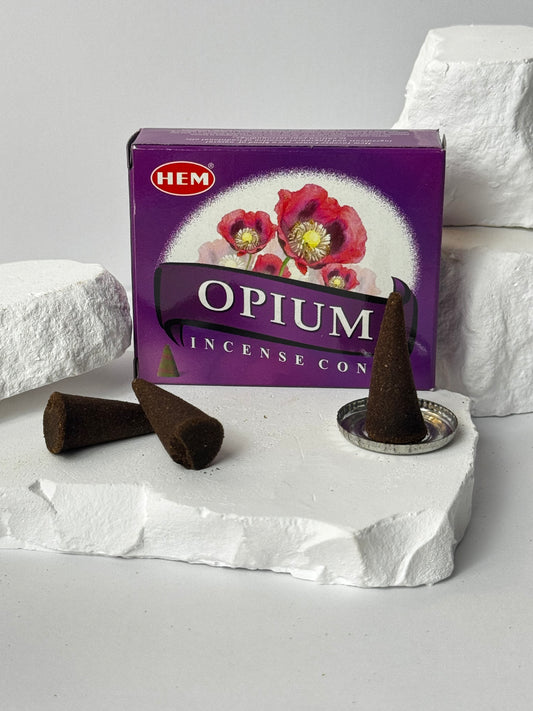 Opium – Räucherkegel