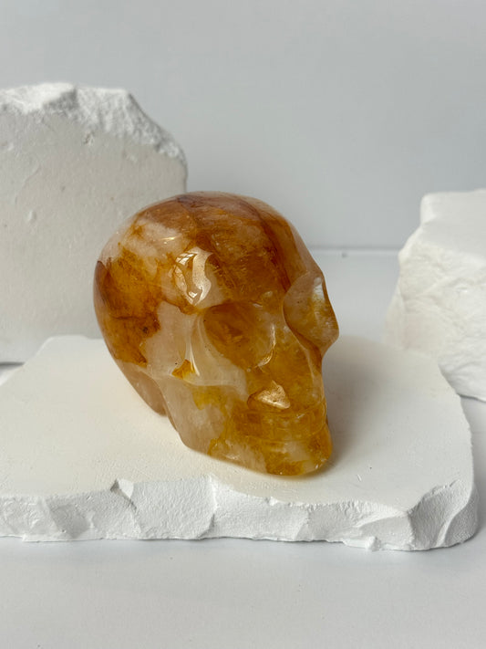 Golden Healer – Schädel Carving