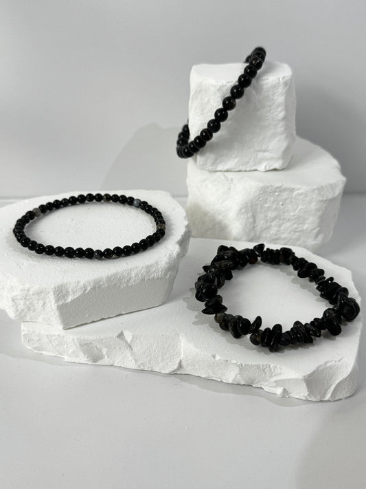 Schwarzer Achat Armband – „Wenn du Schutz, Erdung und innere Stabilität brauchst“