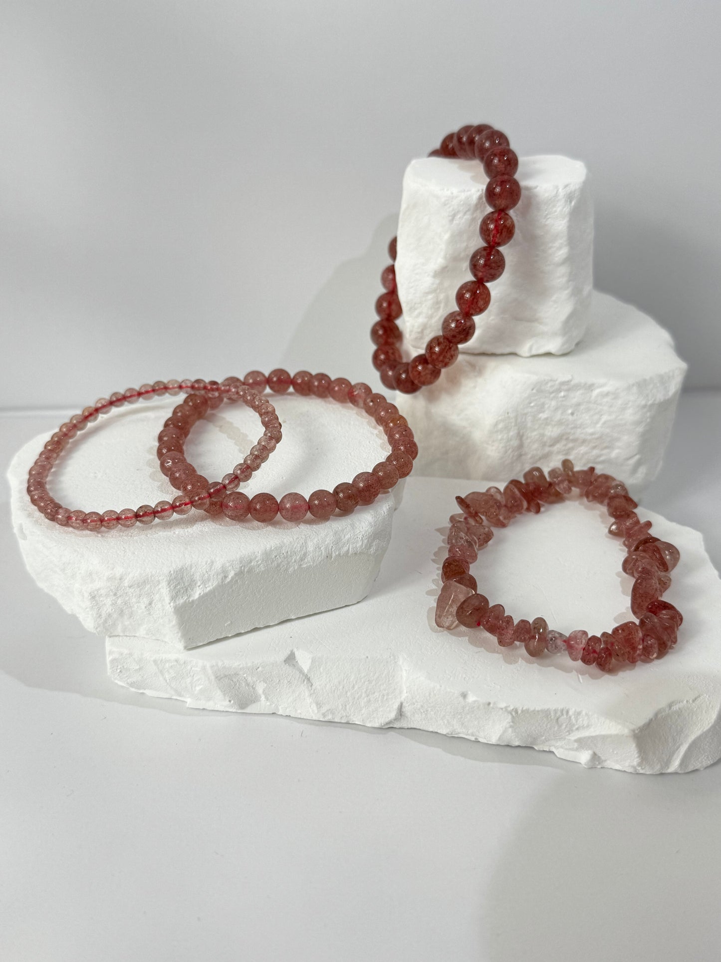 Strawberry Quartz Bracelet – “When you want to remember the love within you”