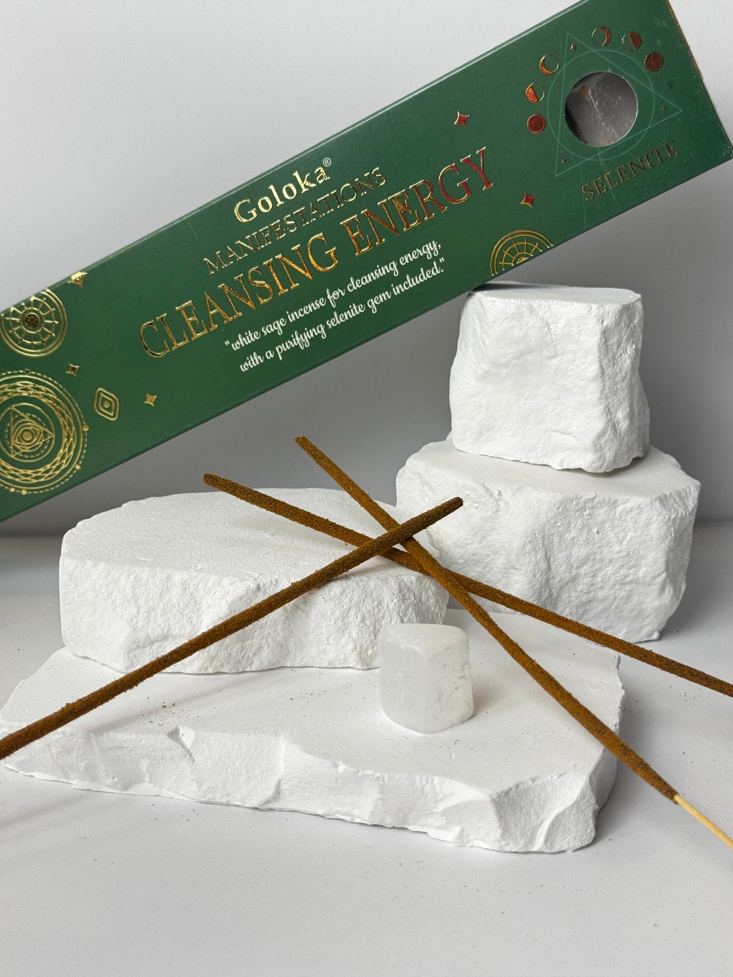 Goloka Manifestations – Cleansing Energy (Selenite)