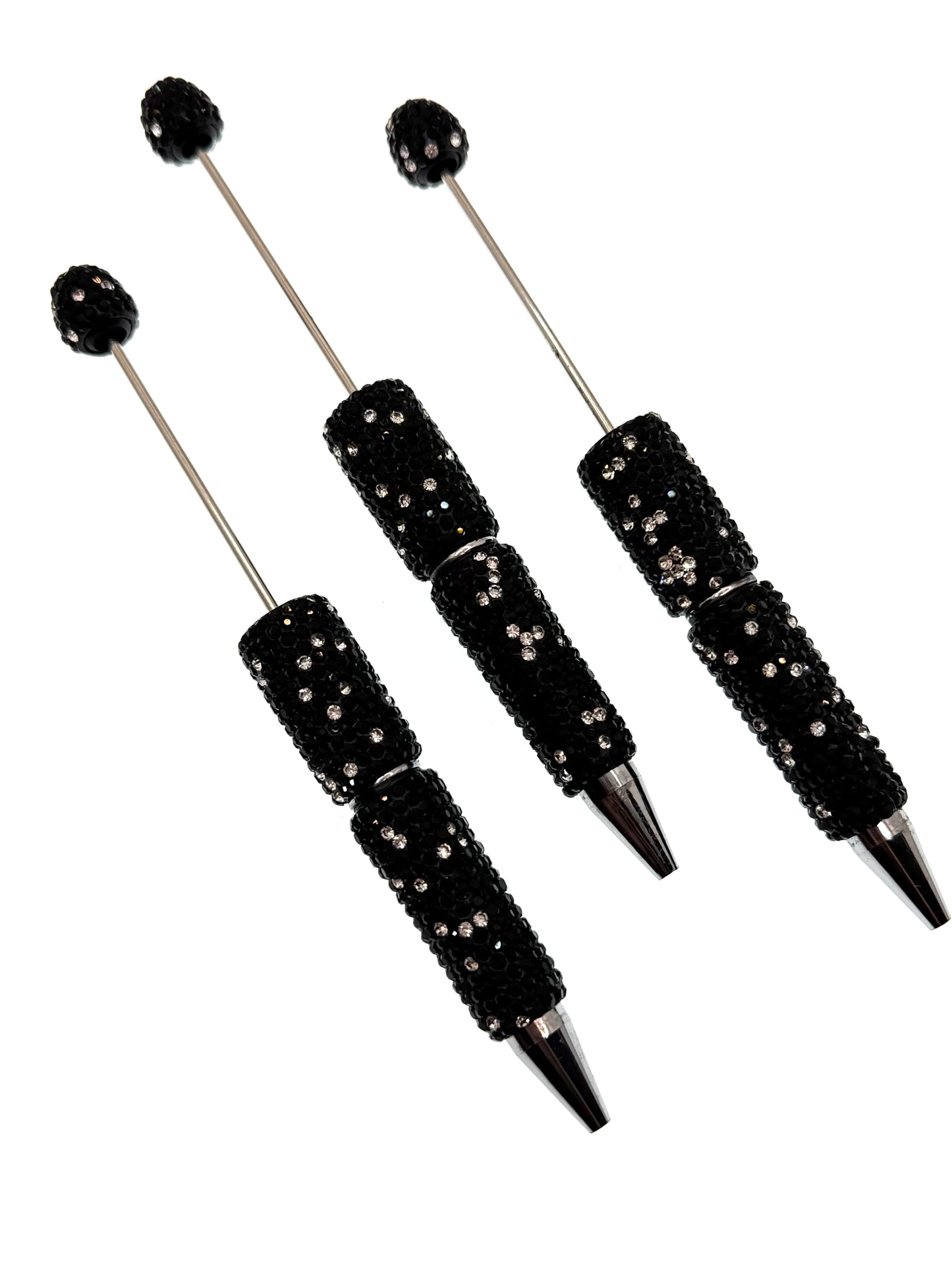 Rhinestone Pen Schwarz/ Weiß/ Grau Farben