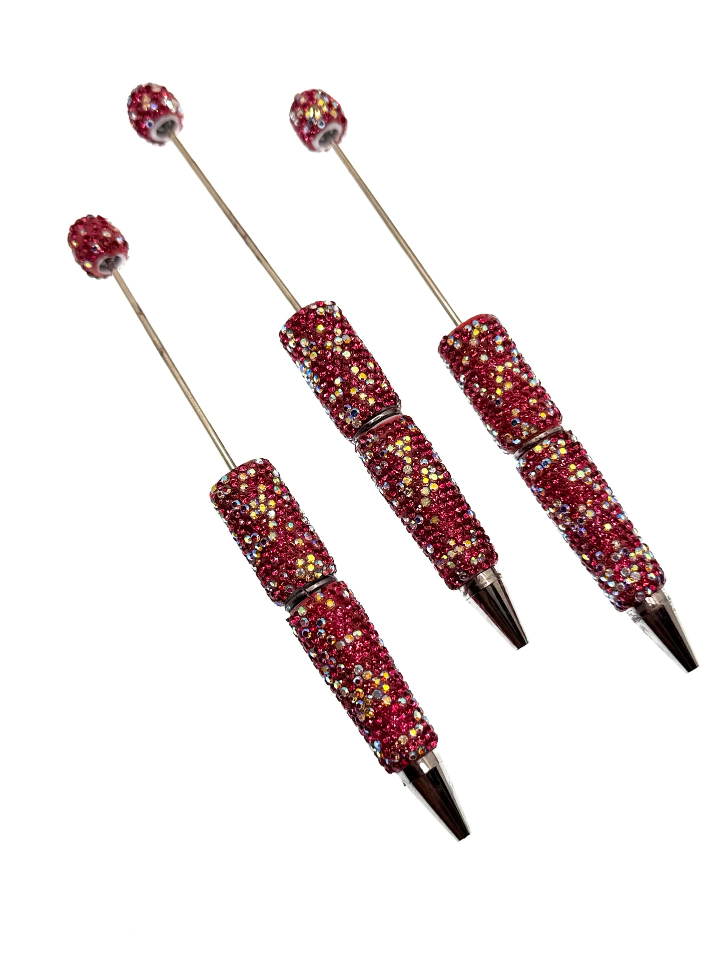 Rhinestone Pen Rosa/ Lila Farben