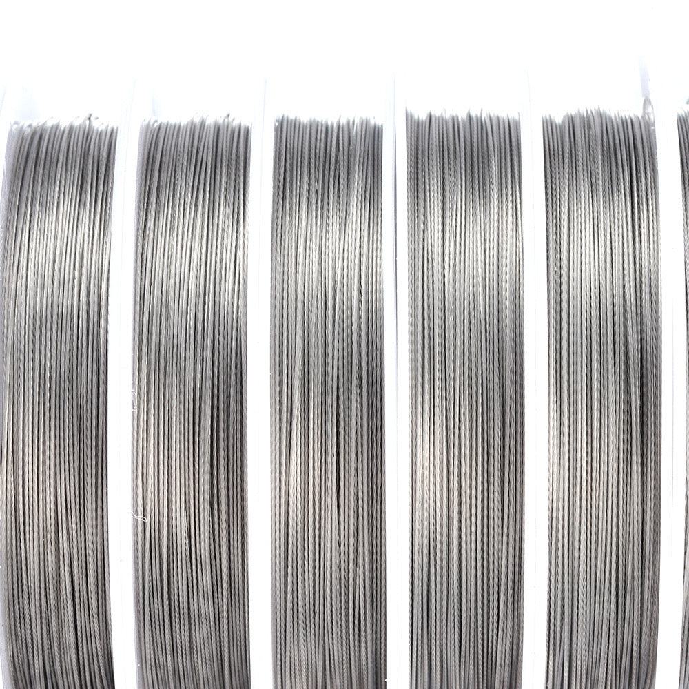 304 Edelstahl Silber Draht 0,38mm 22,6m