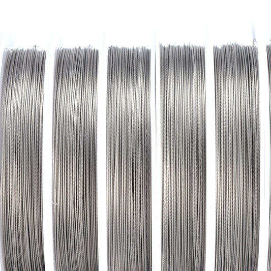 304 Edelstahl Silber Draht 0,8mm 6,5m