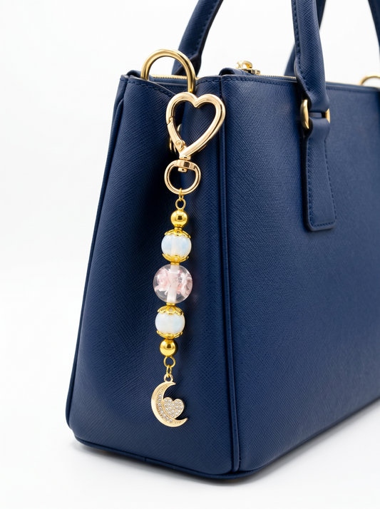 LuneRose Schlüssel- & Taschenanhänger – Limited Edition 🌙🌸